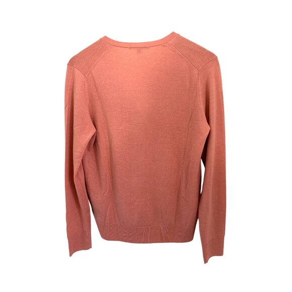 Uniqlo Womens Pink Wool Button-Up Cardigan Sweater Size M - Picture 6 of 8